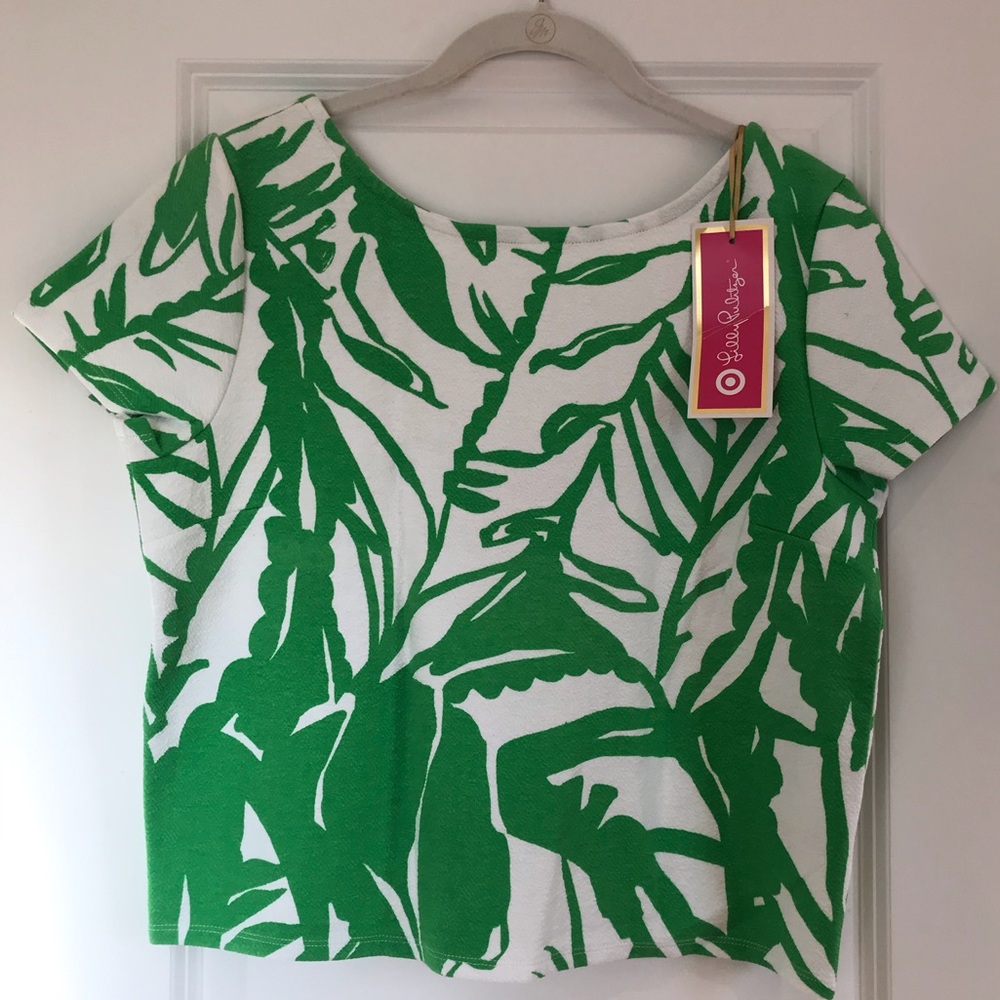NWT Lilly Pulitzer for Target Crop Top - Size L